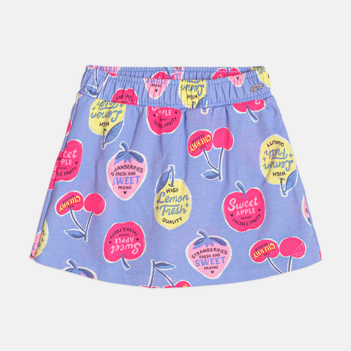 Conjunto Blusa e Shorts Fruits Color Momi