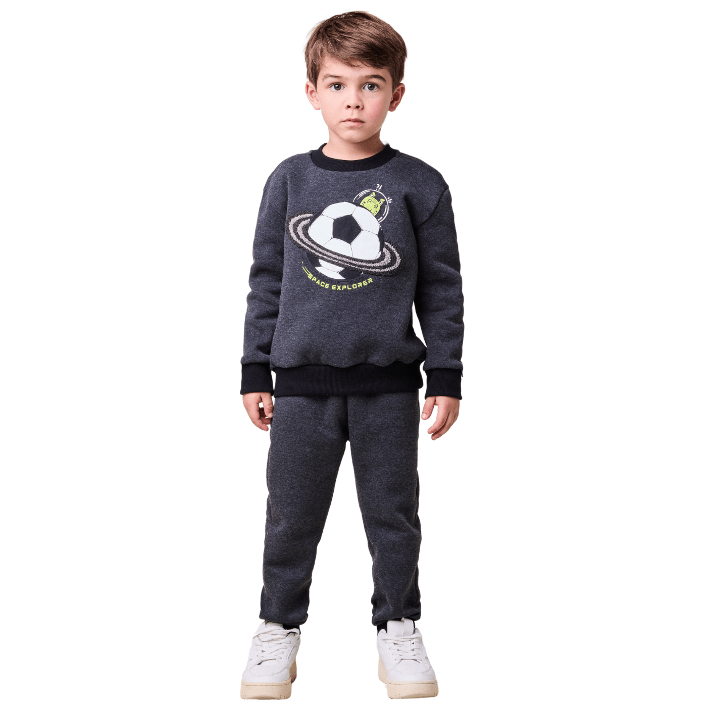 Conjunto Moletom Chumbo Futebol Youccie Conjunto Moletom Chumbo Futebol Youccie