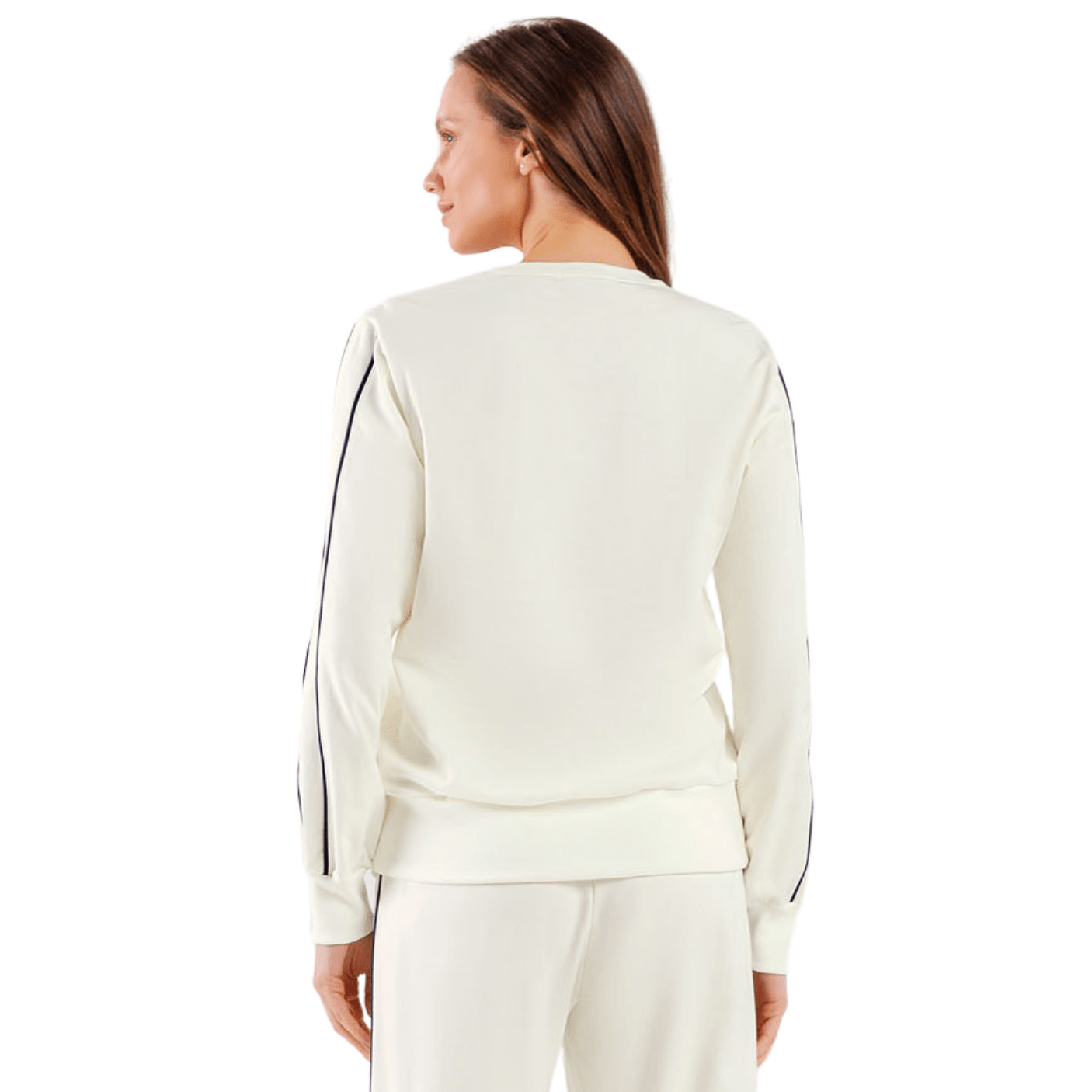 Conjunto Off Listra Lateral Preto Cor Com Amor