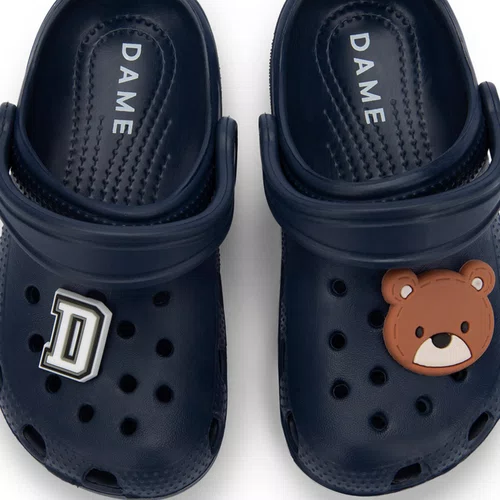 Babuche Croc Infantil Ursinho Marinho Dame
