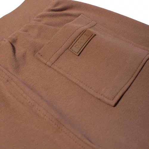 Bermuda Moletom Bolso Embutido Chocolate Dame