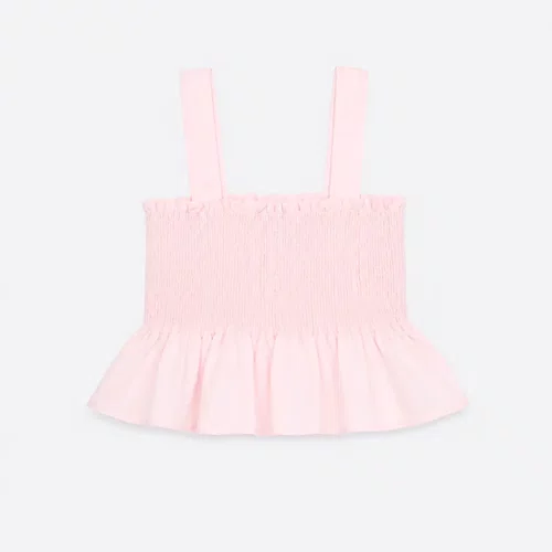 Blusa Algodão Multi Laços Bordados Rosa Baby Pituchinhus