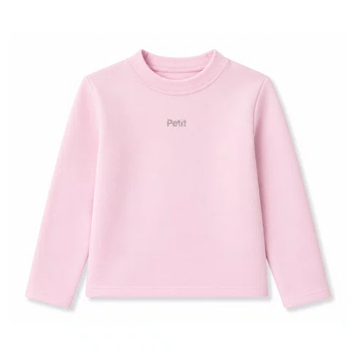 Blusa Basica Tricot Rosa Petit Cherie