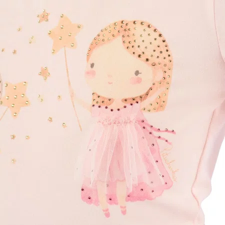 Blusa Cotton Fadinha de Saia Tule Pituchinhus
