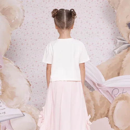 Blusa Cotton I Love Bear Ursinhos Puffer Pituchinhus