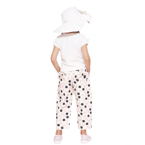 Blusa Cotton Multi Laços Algodão Bordados Off White Pituchinhus