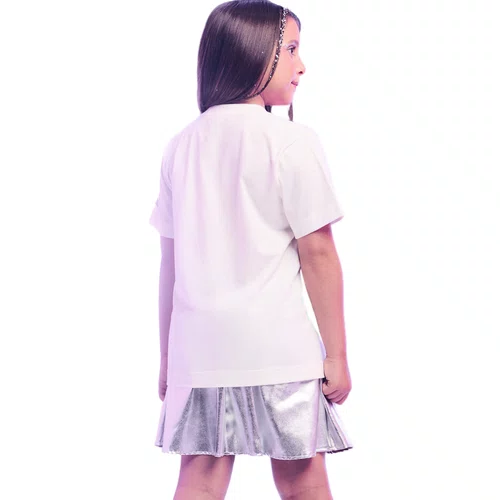 Blusa Estampada Stitch Com Strass Anime