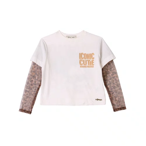 Blusa Infantil Menina Manga Tule Oncinha Anime