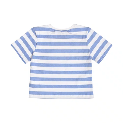 Blusa Listradinha Cinamonroll Azul Momi