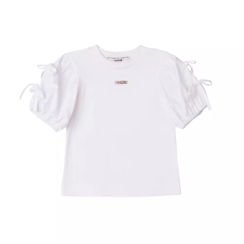 Blusa Manga Balone Off White Anime