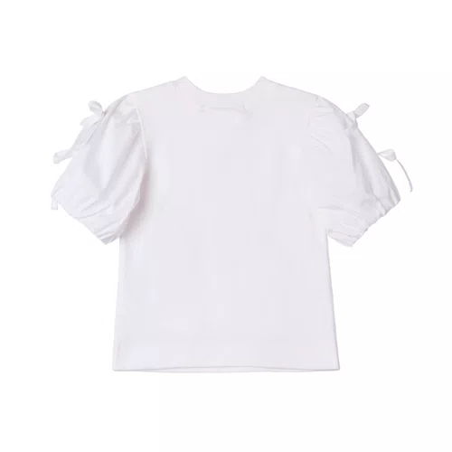 Blusa Manga Balone Off White Anime