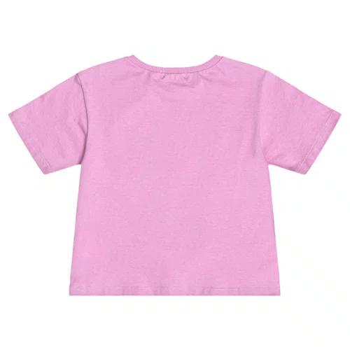 Blusa Manga Curta Hello Kitty Sereia Roxo Momi