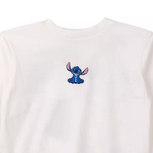 Blusa Manga Longa Lilo e Stitch Off Anime