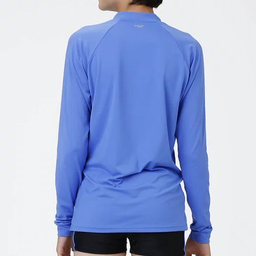 Blusa Proteção UV Azul Oceano Siri Kids