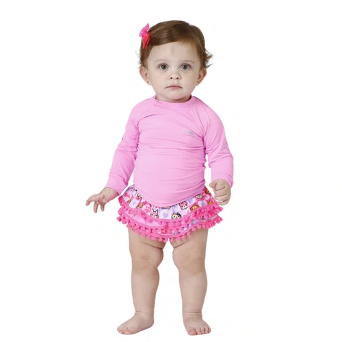 Blusa Proteção UV Baby Bliss Siri Kids