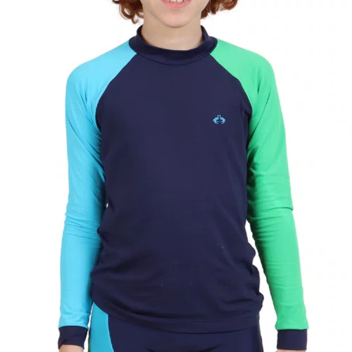 Blusa Proteção UV Lucca Marinho Color Siri Kids