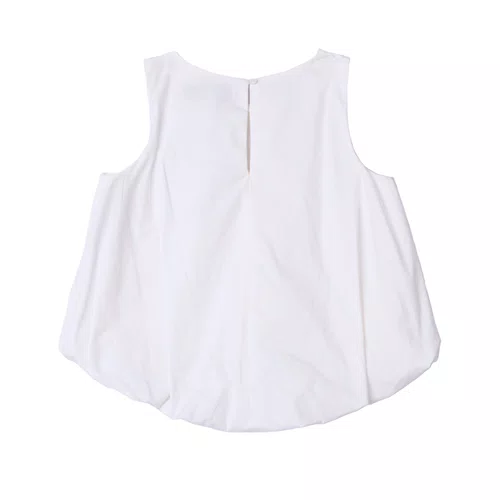 Blusa Regata Balone Branca Anime