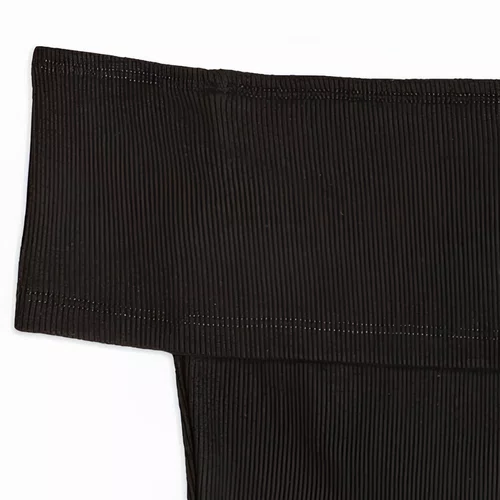 Blusa Ribana Ombro a Ombro Preto Authoria