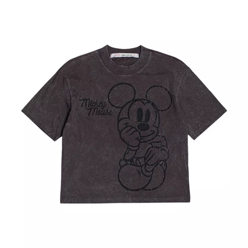 Blusa T Shirt Mickey Grafite Escuro Authoria
