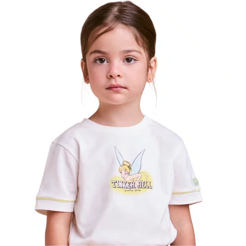 Blusa Tinker Bell Sparkling Perola Anime