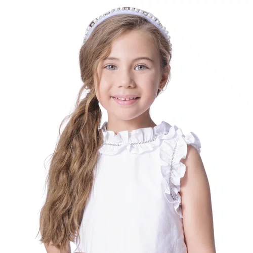 Blusa Tricoline Babado E Frufru Branco Pituchinhus