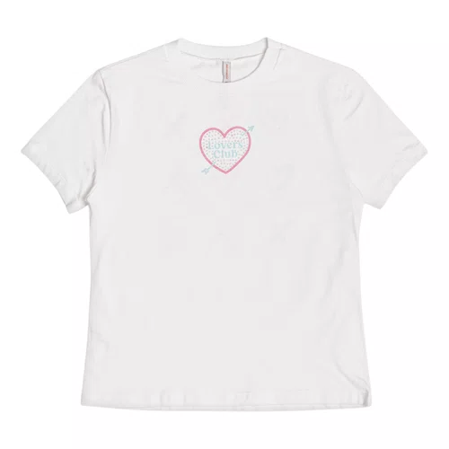 Blusa Tshirt Babylook Corações Off I Am