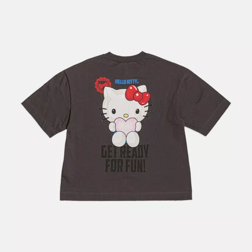 Blusa TShirt Hello Kitty Get Ready Grafite Authoria