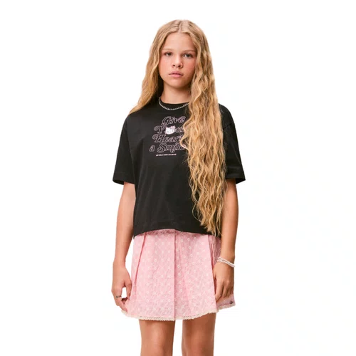 Blusa TShirt Hello Kitty Heart&Smile Preto Authoria