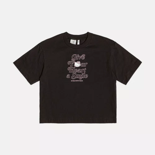 Blusa TShirt Hello Kitty Heart&Smile Preto Authoria