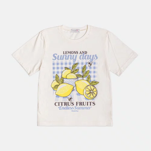 Blusa TShirt Lemons and Sunny Days Momi