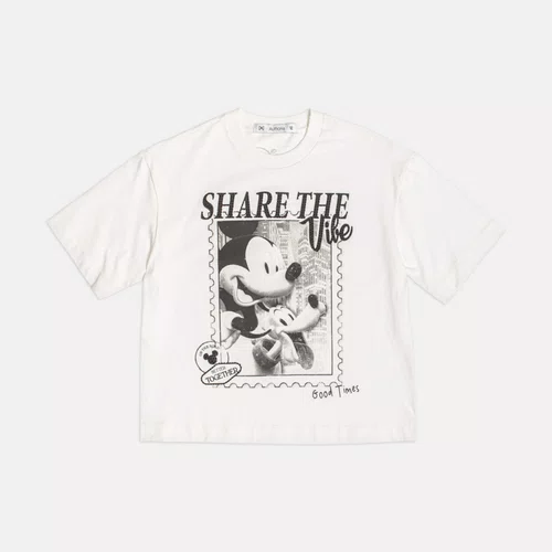 Blusa TShirt Michey Share the Vibe Off White Authoria