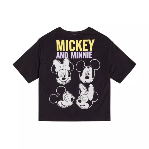 Blusa Tshirt Mickey e Minnie Preto Auhoria