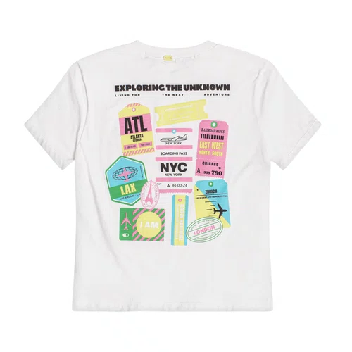 Blusa Tshirt NYC Branca Authoria