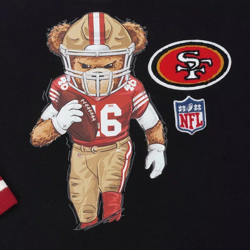 Blusao Moletom SF49ERS Black DAme