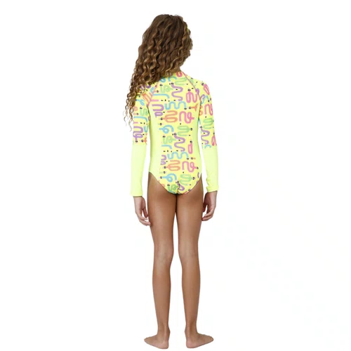 Body Infantil Manga Longa Lápis Siri Kids