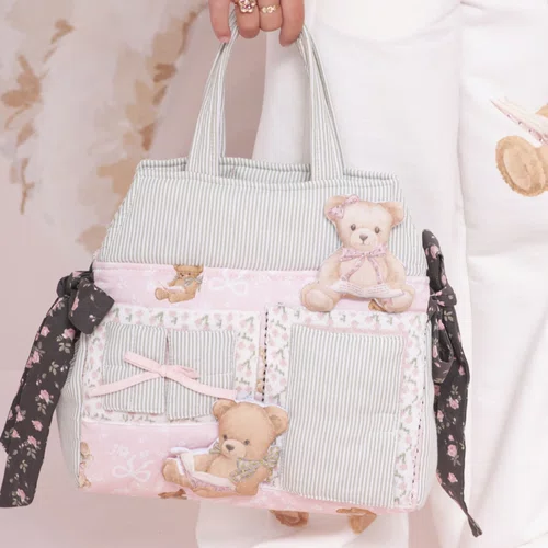 Bolsa Conceito Casinha Ursinhas Pituchinhus