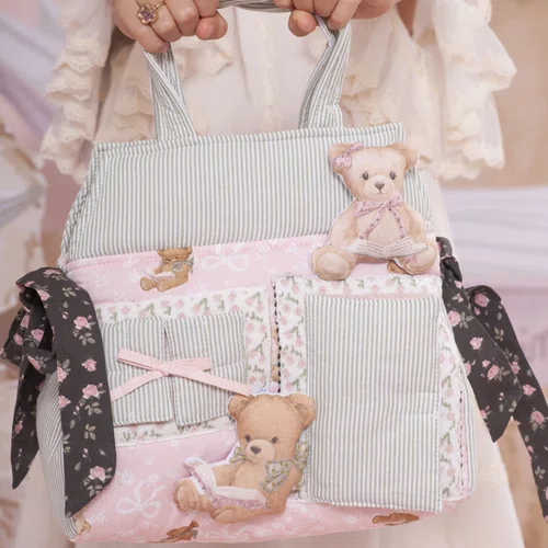 Bolsa Conceito Casinha Ursinhas Pituchinhus