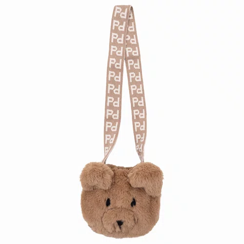 Bolsa Pele Ursinho Bege Escuro Pituchinhus