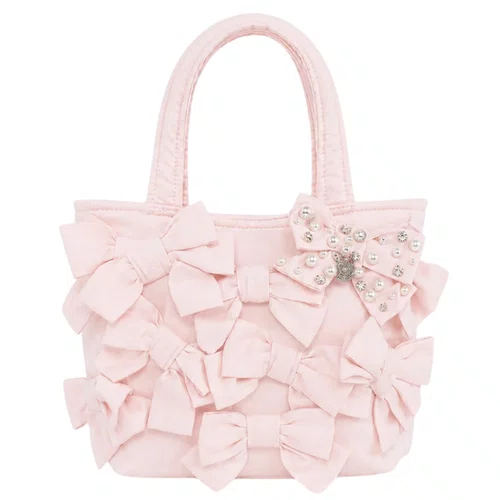Bolsa Puffer Multi Laços Algodão Bordado Pituchinhus