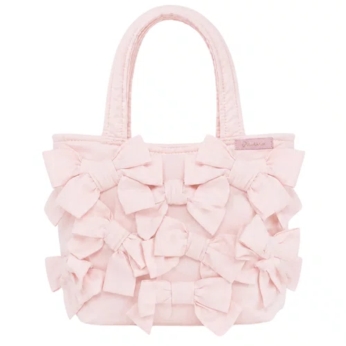 Bolsa Puffer Multi Laços Algodão Bordado Pituchinhus