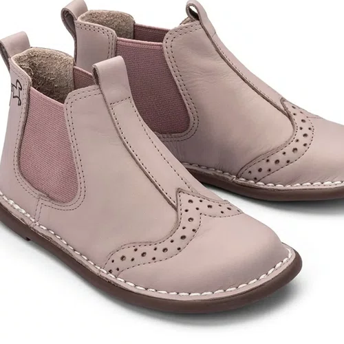 Bota Giz Couro Rose Teen Petit Cheval