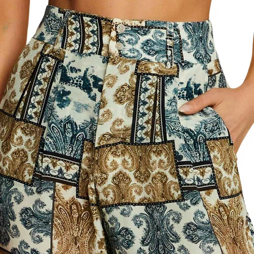 Calça Arizona Block Azul Bege Cia Maritima