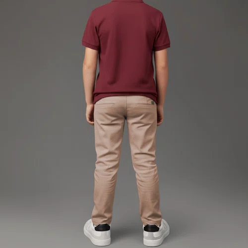 Calça Calvin Klein Skinny Chino Caqui Claro