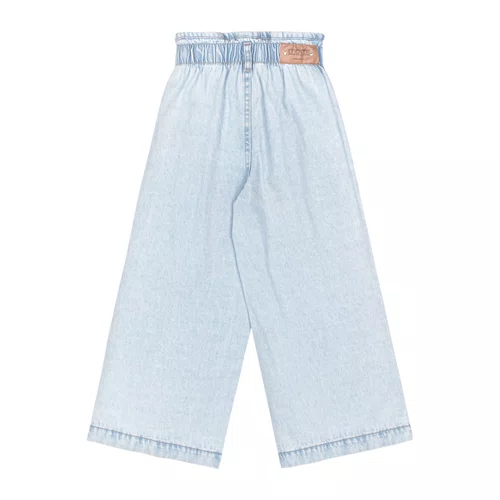 Calça Jeans Claro Clochard Wide Momi