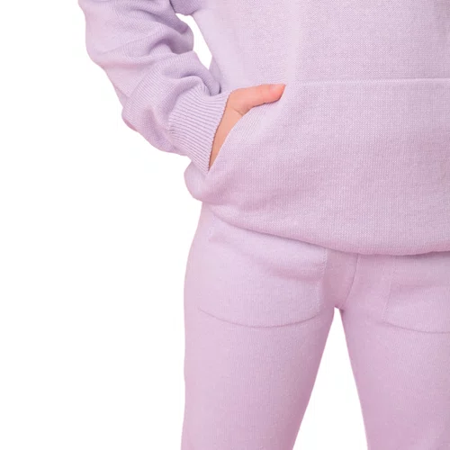 Calça Jogging Tricot Lilas Pituchinhus