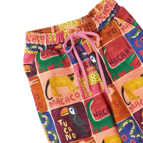 Calça Moletom Animalia Jogger Fabula
