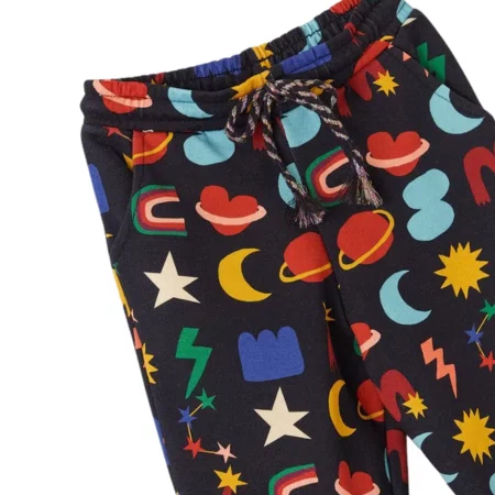 Calça Moletom Cosmotipo Preto Fabula