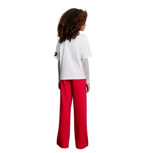 Calça Moletom Hello Kitty Vermelho Authoria