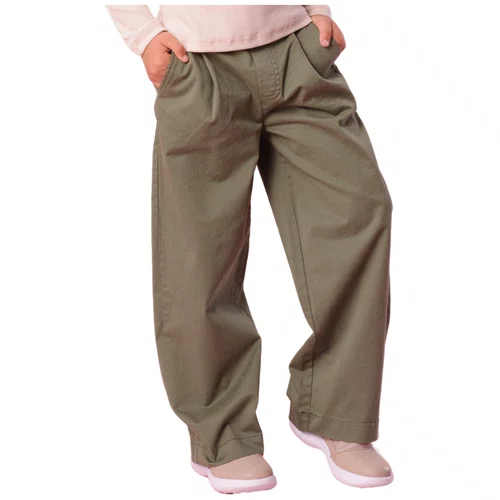 Calça Reta Sarja Verde Oliva Pituchinhus