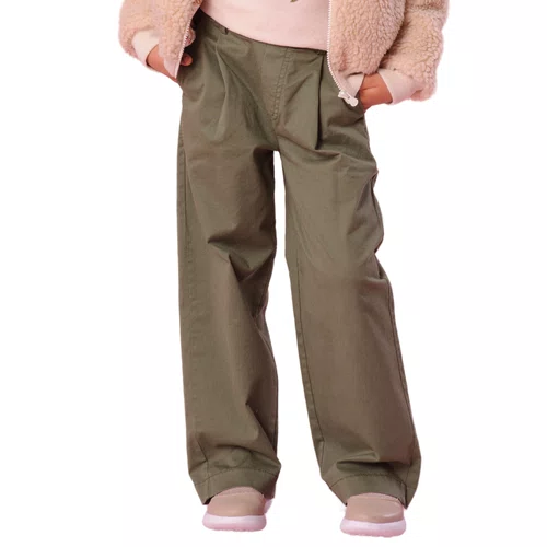 Calça Reta Sarja Verde Oliva Pituchinhus